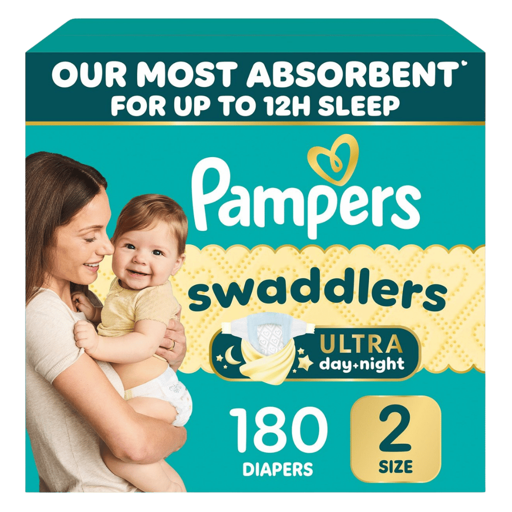 Pampers Swaddlers Ultra Diapers Size 2 180 ct buy online USA - 1